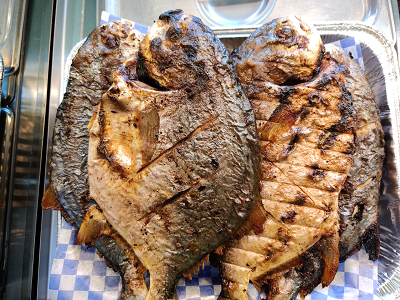 grilled pompano